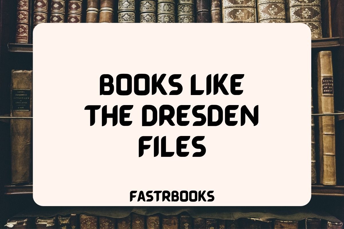Books Like The Dresden Files