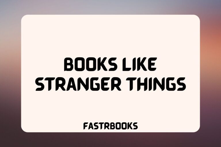 10 Books Like Stranger Things
